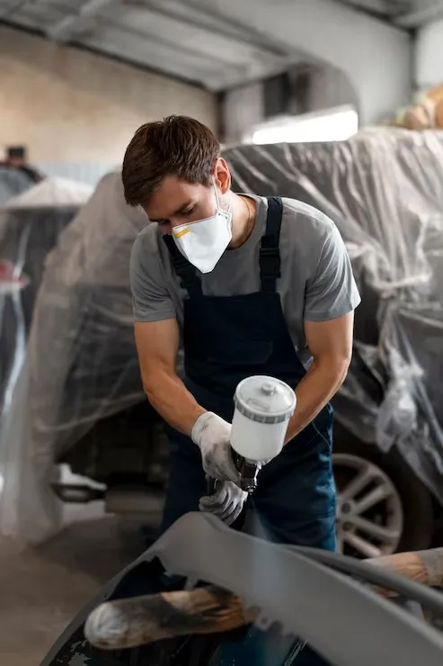 Micro pintura automotiva